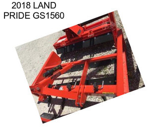 2018 LAND PRIDE GS1560