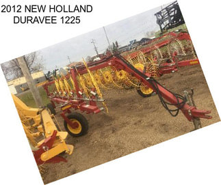 2012 NEW HOLLAND DURAVEE 1225