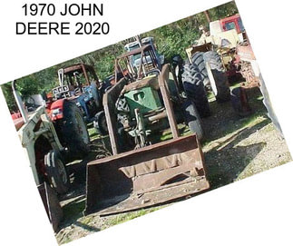 1970 JOHN DEERE 2020