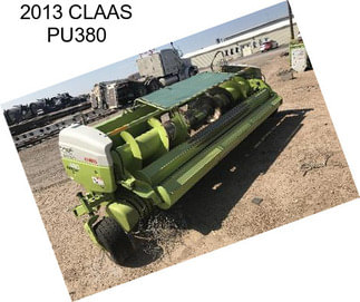 2013 CLAAS PU380