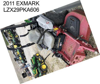 2011 EXMARK LZX29PKA606