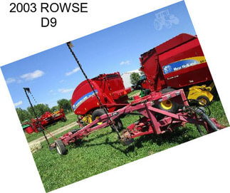 2003 ROWSE D9