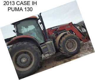 2013 CASE IH PUMA 130