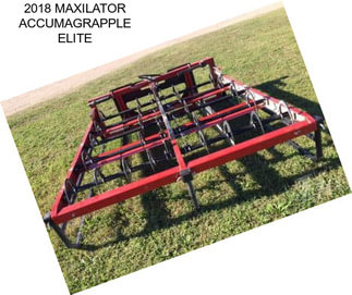 2018 MAXILATOR ACCUMAGRAPPLE ELITE