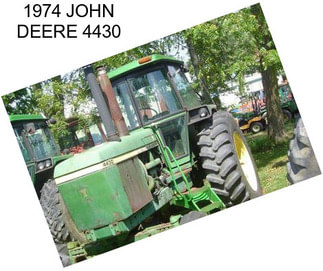 1974 JOHN DEERE 4430