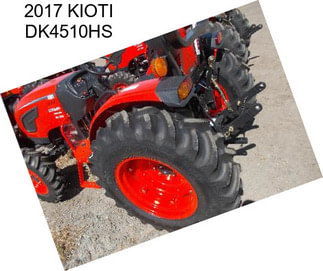 2017 KIOTI DK4510HS