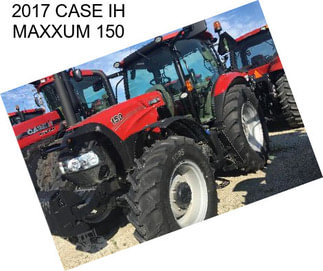 2017 CASE IH MAXXUM 150