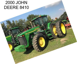 2000 JOHN DEERE 8410