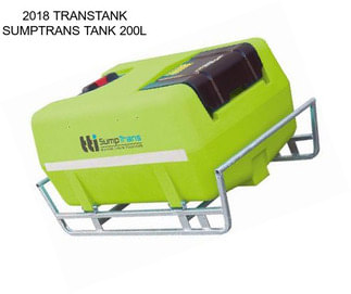 2018 TRANSTANK SUMPTRANS TANK 200L