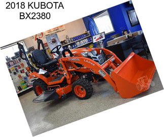 2018 KUBOTA BX2380