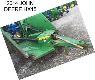 2014 JOHN DEERE HX15