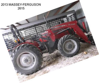 2013 MASSEY-FERGUSON 2615