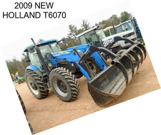 2009 NEW HOLLAND T6070