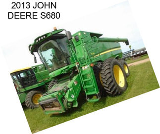 2013 JOHN DEERE S680