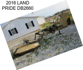 2016 LAND PRIDE DB2660