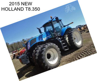 2015 NEW HOLLAND T8.350