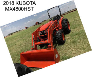 2018 KUBOTA MX4800HST