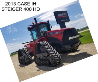 2013 CASE IH STEIGER 400 HD