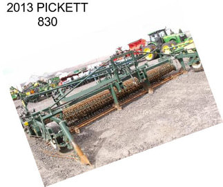 2013 PICKETT 830