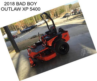 2018 BAD BOY OUTLAW XP 5400