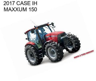 2017 CASE IH MAXXUM 150