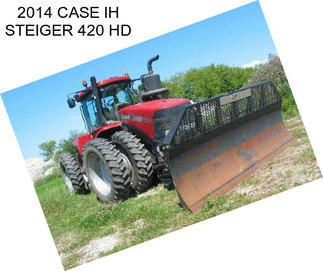 2014 CASE IH STEIGER 420 HD