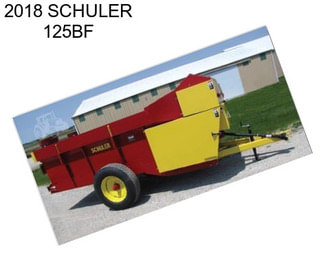 2018 SCHULER 125BF