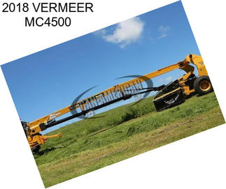 2018 VERMEER MC4500