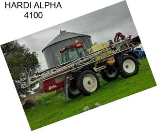 HARDI ALPHA 4100