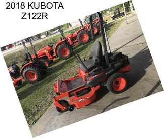 2018 KUBOTA Z122R