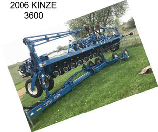 2006 KINZE 3600