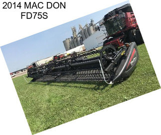 2014 MAC DON FD75S