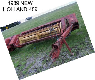 1989 NEW HOLLAND 489