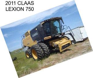 2011 CLAAS LEXION 750