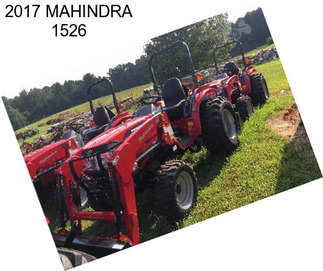 2017 MAHINDRA 1526