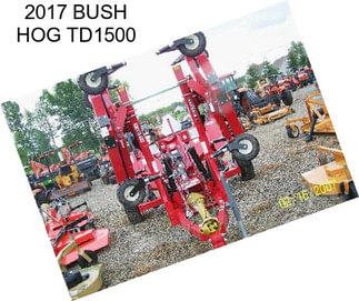 2017 BUSH HOG TD1500