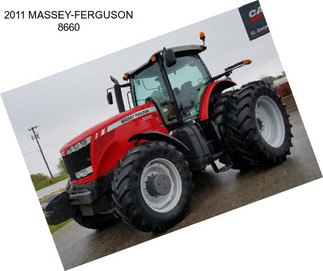 2011 MASSEY-FERGUSON 8660