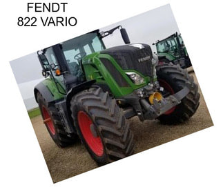 FENDT 822 VARIO