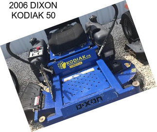 2006 DIXON KODIAK 50