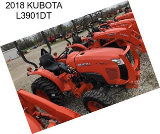 2018 KUBOTA L3901DT