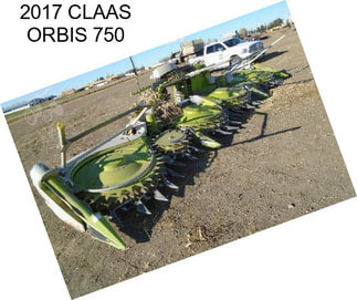 2017 CLAAS ORBIS 750