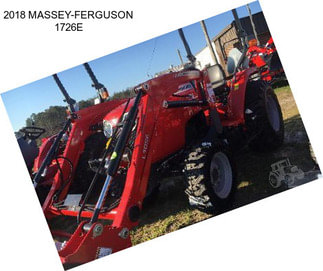 2018 MASSEY-FERGUSON 1726E