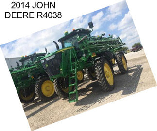 2014 JOHN DEERE R4038