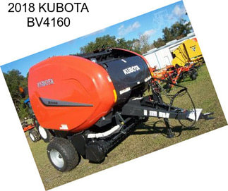 2018 KUBOTA BV4160