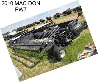 2010 MAC DON PW7