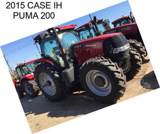2015 CASE IH PUMA 200