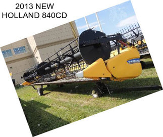 2013 NEW HOLLAND 840CD