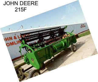 JOHN DEERE 215F