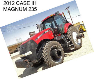 2012 CASE IH MAGNUM 235