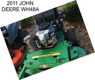 2011 JOHN DEERE WH48A